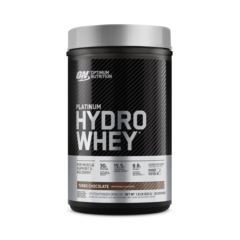 Optimum Nutrition Platinum Hydrowhey Turbo Chocolate tub