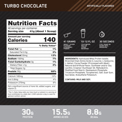 Close-up of hydrolyzed whey protein isolate label