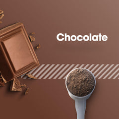 Serious Mass Chocolate flavor side view