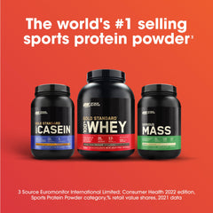 Optimum Nutrition Serious Mass strawberry bulk bag for bulk mass gains.