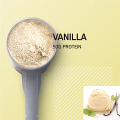 Nutrition facts panel for Serious Mass Vanilla 6 lb