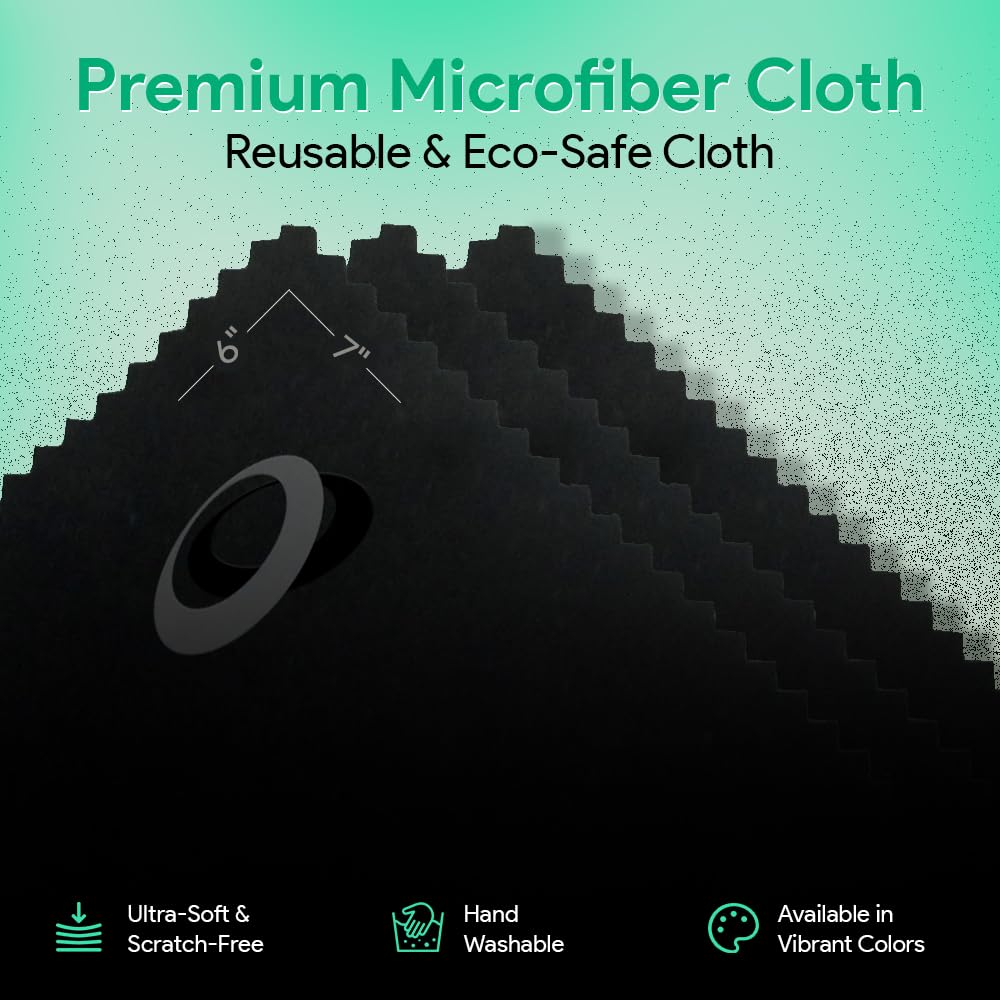 Anti-reflective coating safe lens cleaner for glasses