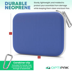 Compact travel-friendly lens cleaner kit shown in car and office