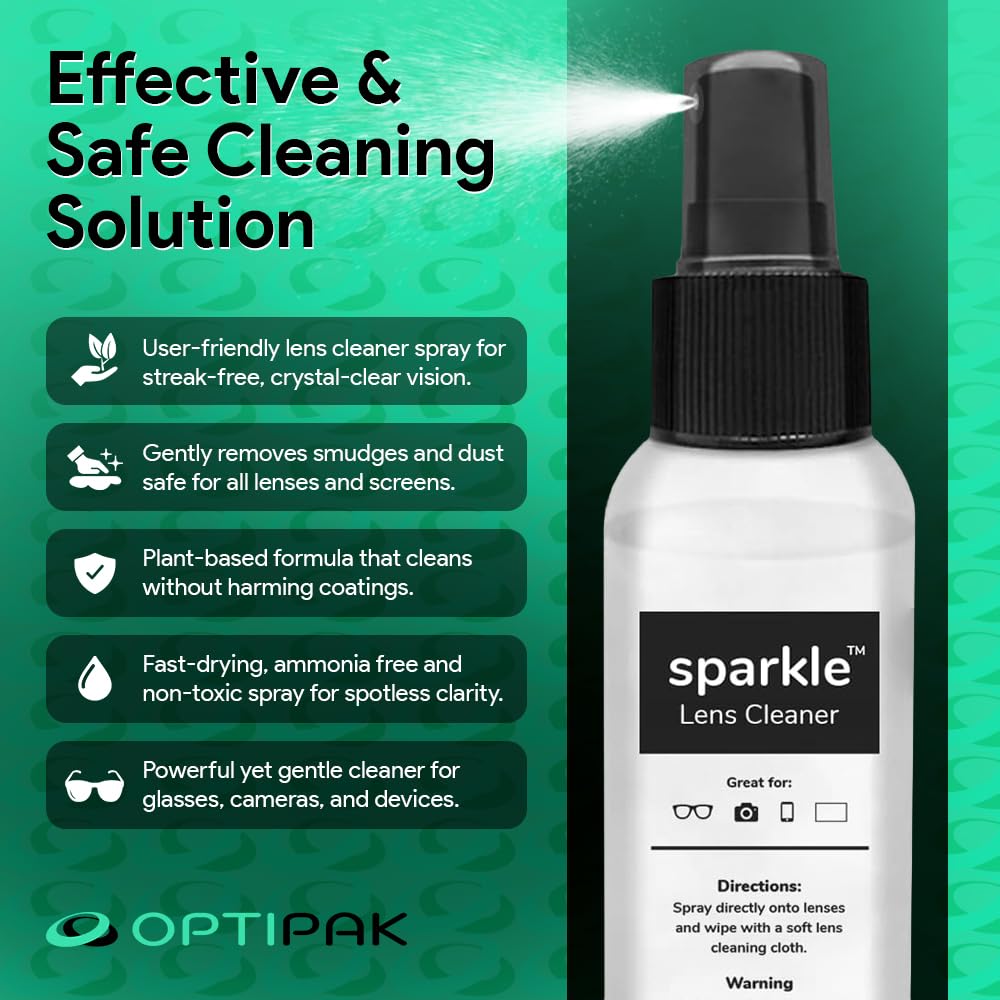 Two black 1oz spray bottles included in the kit