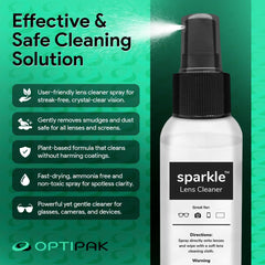 Two black 1oz spray bottles included in the kit