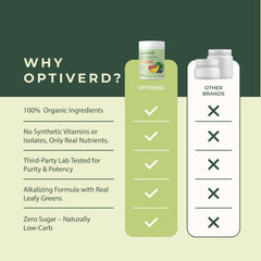 Vegan and gluten-free greens powder ingredients