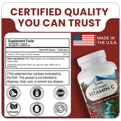 60-day supply label on OPTIVIDA Acerola Cherry Capsules