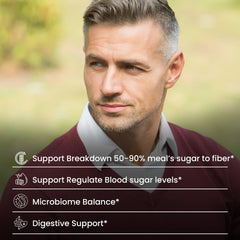 Front view of OPTIVIDA Sugr-2-Fibr bottle