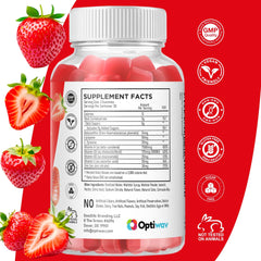 Daily use of OptiWav Tanning Gummies with meals