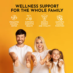 Gummies suitable for kids and adults with daily use guidance