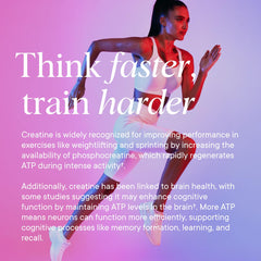 Creavitalis creatine monohydrate purity 99.9% label