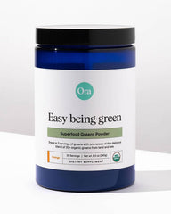 Health benefits infographic for Ora Organic Greens Powder