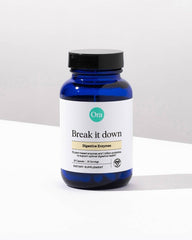 Ora Organic multi-enzyme supplement packaging