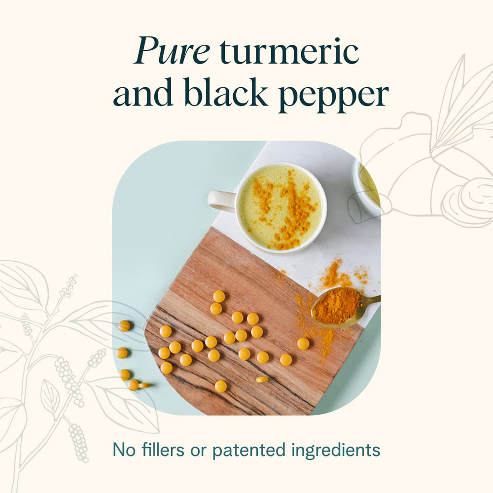 Vegan tablets of Turmeric Curcumin with Piperine