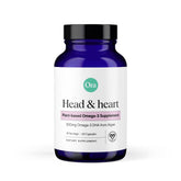 Bottled Ora Organic Vegan Omega-3 DHA 500mg showing algae-based label