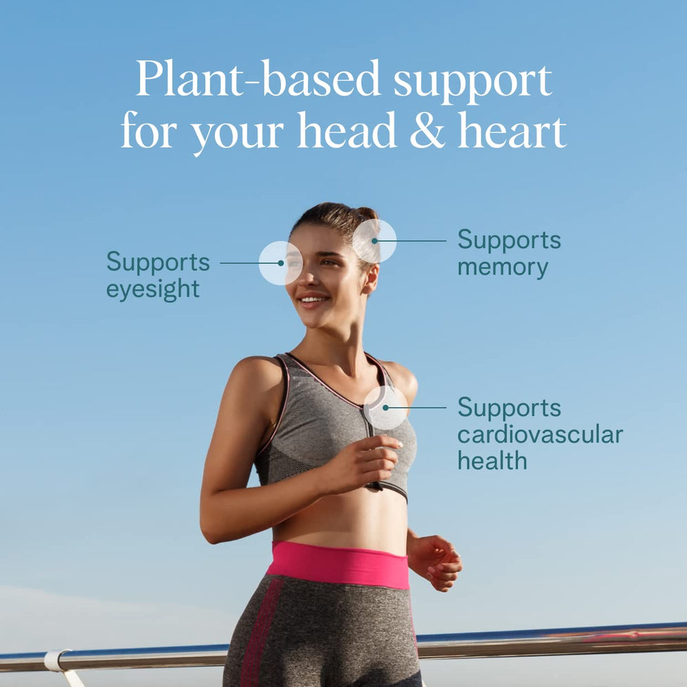 Close-up of DHA 500mg text on the bottle