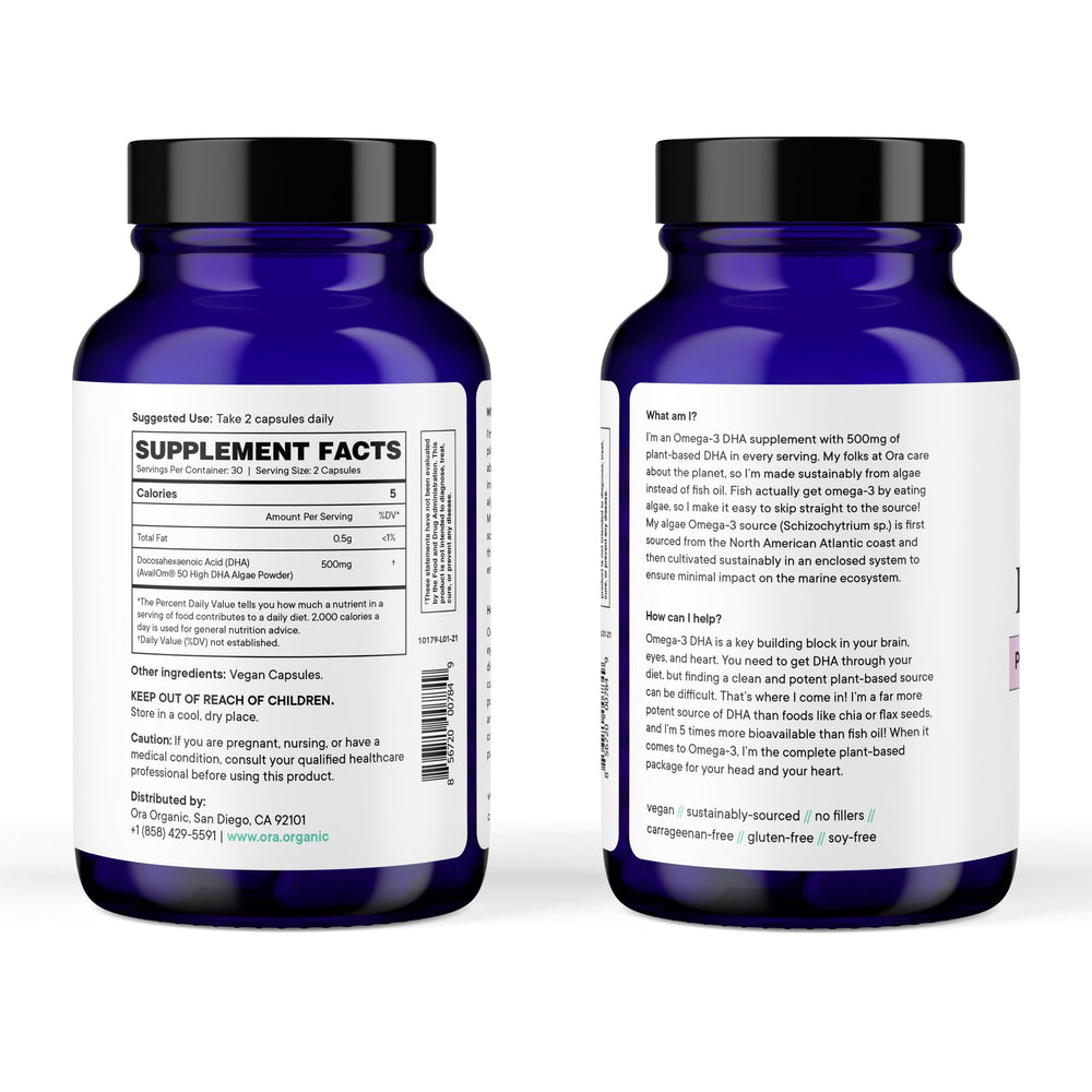 Sustainable algae source for Omega-3 DHA