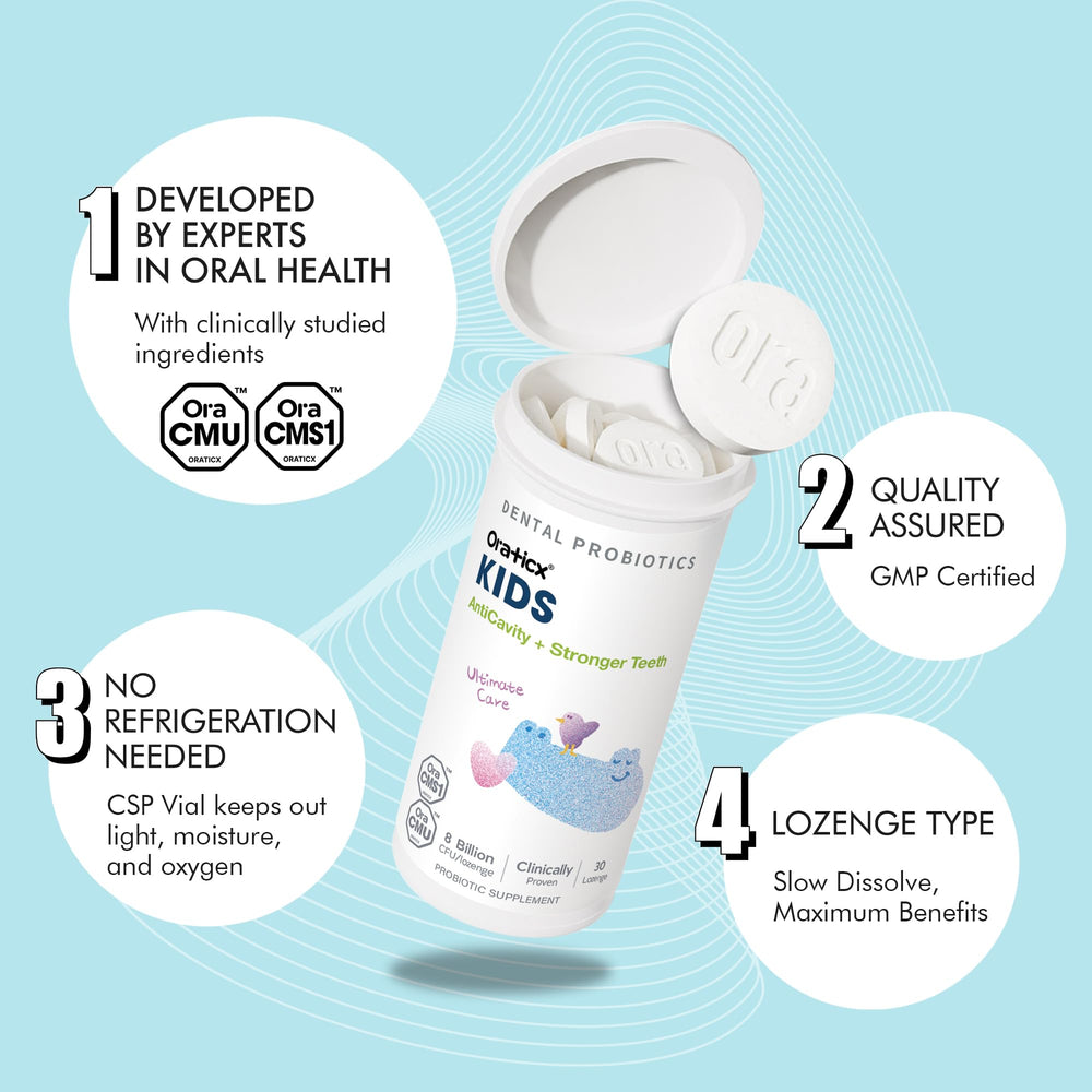 OraCMU and OraCMS1 probiotic ingredients