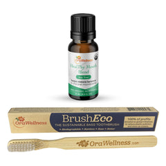 OraWellness Nut Free Tooth Oil bottle 0.5 oz