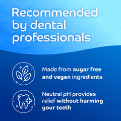 XyliMelts with pH 8 neutralizing acids for dry mouth relief