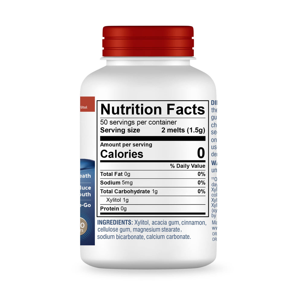 Vegan and gluten-free OraCoat XyliMelts