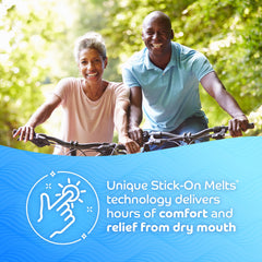 Vegan and gluten-free dry mouth discs