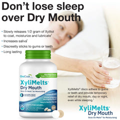 Individual Oracoat XyliMelts disc ready for use