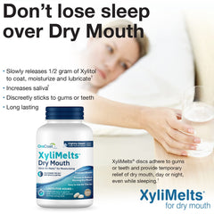 Xylitol ingredient and pH 8 formulation badge on packaging