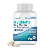 Front view of OraCoat XyliMelts Dry Mouth Relief Discs