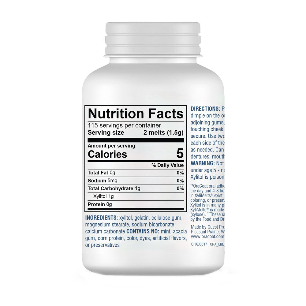 OraCoat XyliMelts 230-count packaging