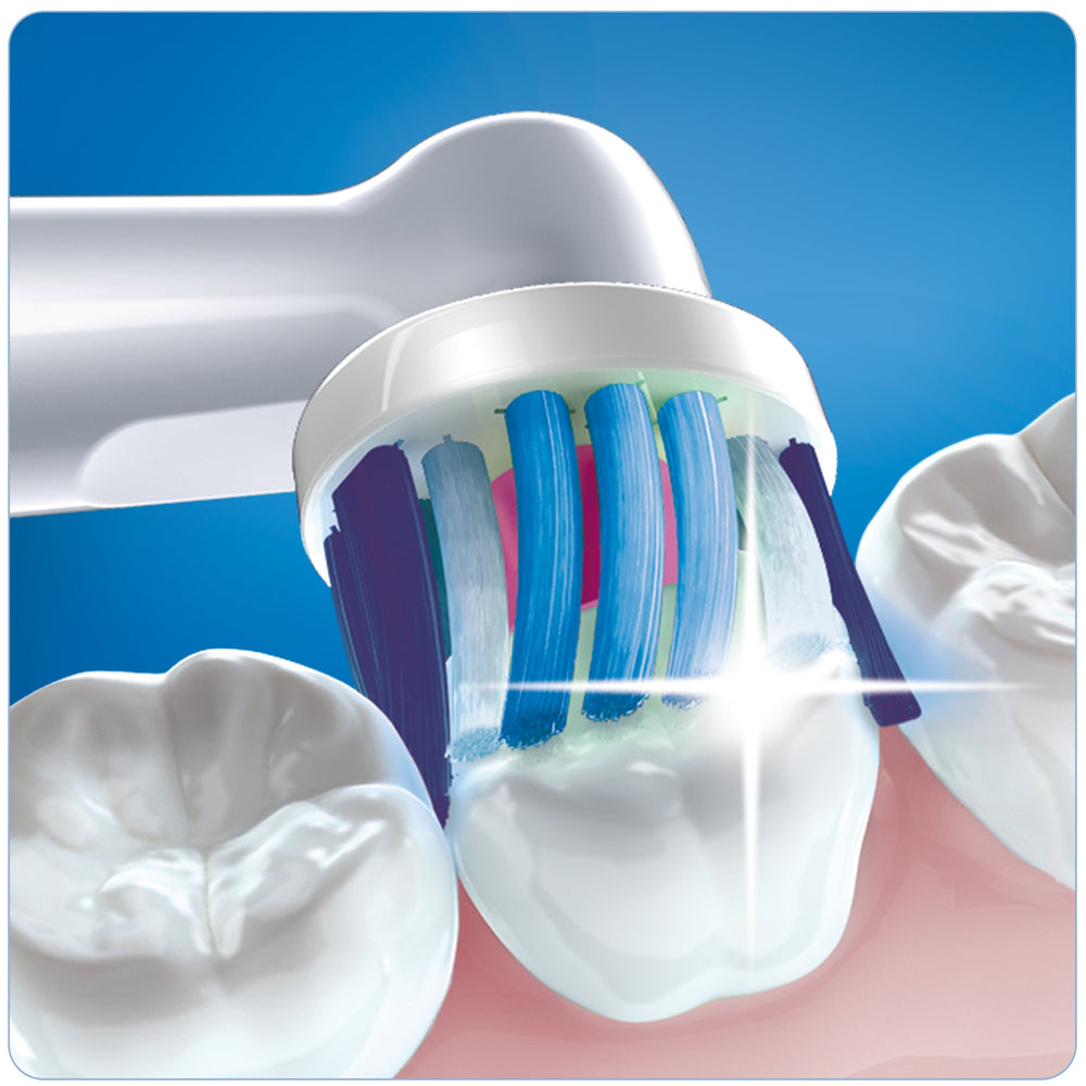 Oral-B 3D White 2-pack packaging front view