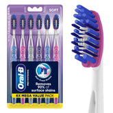 Oral-B 3D White Deep Stain Remover Toothbrush with soft bristles
