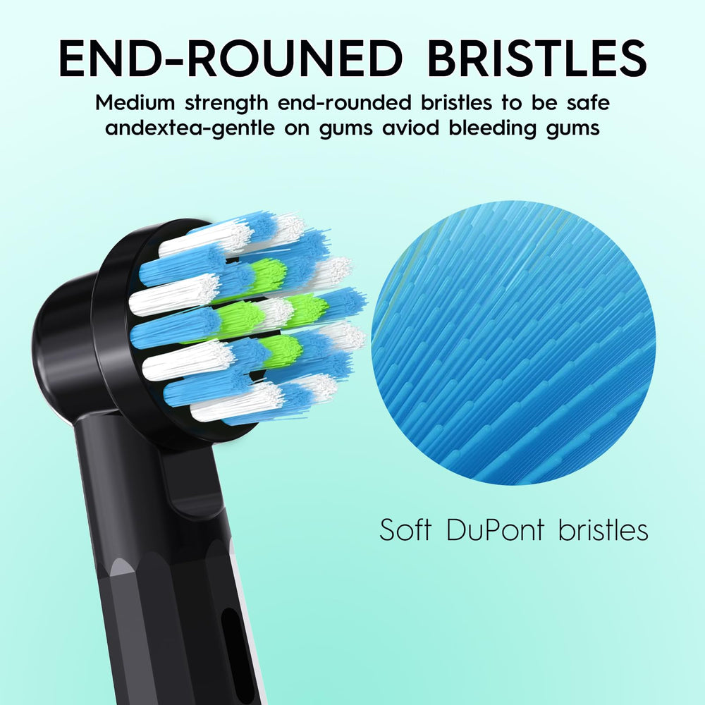 Replacement heads fit Oral-B family including Professional Care and Triumph series