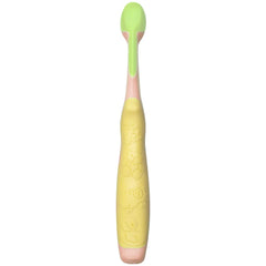 Fits babies' small mouths for gentle cleaning