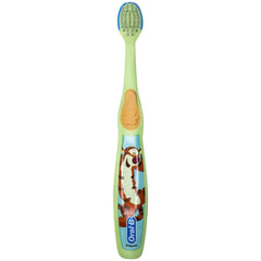 Packaging showing 3-pack Oral-B Baby Pooh toothbrush