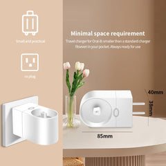 Compatibility chart showing Oral-B models supported by the charger
