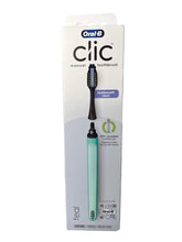 Oral-B Clic Manual Toothbrush Teal handle with replaceable brush head