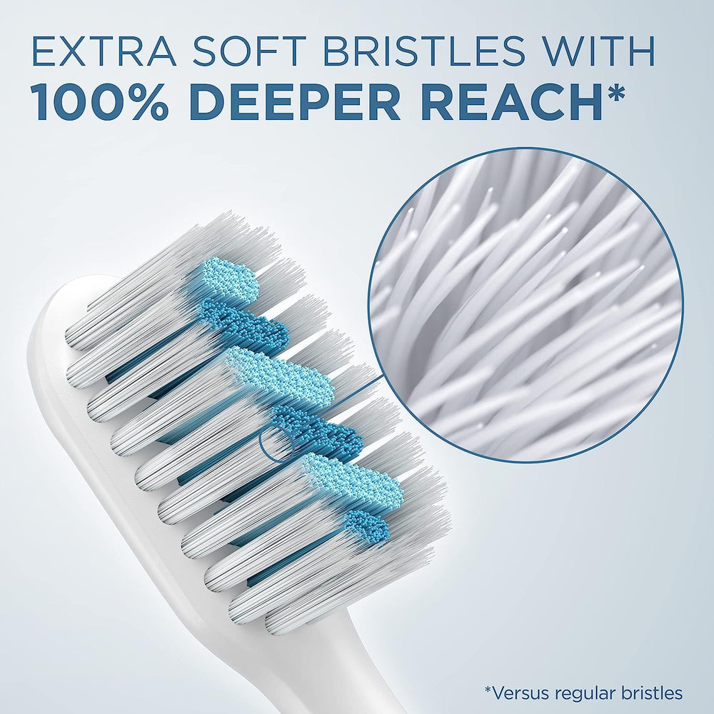 Back view of Oral-B Clic replacement head in black
