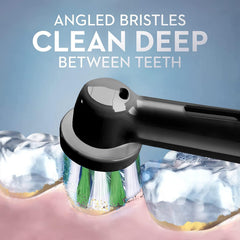 Usage concept image demonstrating Oral-B replacement heads in a hand