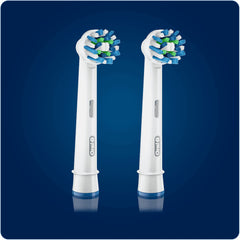 Bristles angled at 16 degrees of Oral-B CrossAction