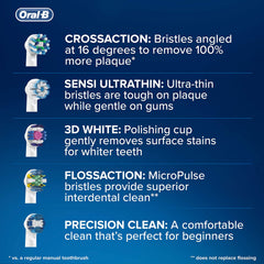 Oral-B CrossAction head compatible with Genius 8000/9000