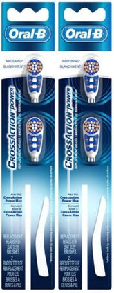 Oral-B CrossAction Power Whitening Replacement Head 2-pack - front view