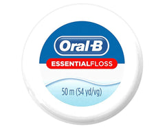 Floss removes plaque between teeth
