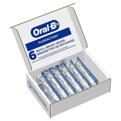 Close-up of Max Clean bristles on Oral-B floss action head