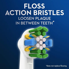 Six replacement heads compatible with Oral-B Pro, Smart, and Genius handles