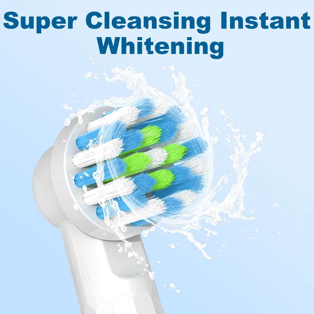 Genius X and Smart 1500 compatible brush heads – side view (White)