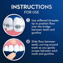 Oral-B Glide Pro-Health Threader Floss pack included