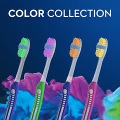 Blue Indicator bristles close-up