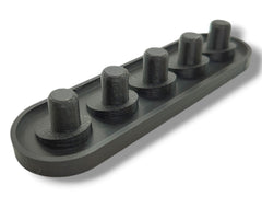 Handmade 3D-printed head holder ready for use without tools