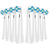 Six white Oral-B iO replacement brush heads (6-pack) for iO 2-10 series